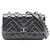 Borsa a tracolla Chanel Matelassé in agnello Nero