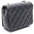 Borsa Chanel Matelassé in agnello nero - vista 2