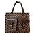 Louis Vuitton Damier Canvas Tote Bag Damier ebene