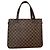 Louis Vuitton Damier Canvas Tote Bag Damier ebene - Ansicht 2