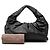 Borsa a tracolla Bottega Veneta The Shoulder Pouch Nero - vista 7