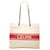 Céline Celine Horizontal Cabas Tote Bag Rot Roh  - Ansicht 1