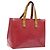 Louis Vuitton Reade Monogram Vernis PM Rosa