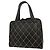Borsa Chanel Surpique Zip Around in pelle trapuntata Medium Nero - vista 2
