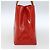 Borsa Louis Vuitton Reade Monogram Vernis PM Rosso - vista 3