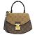 Louis Vuitton Monogram Reverse Tilsit Handtasche Braun