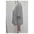 Bellerose feiner Pullover grau Baumwolle Leinen Dunkelblau - Ansicht 3