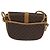 Céline Celine Vintage Macadam Canvas Small Marrone - vista 2