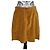 Hartford Minifalda de Pana - Mostaza - Talla 3 (40/L)