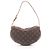 Pochette Croissant Monogram Louis Vuitton Marrone