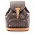 Zaino/Borsa Louis Vuitton Montsouris MM Monogram Marrone