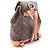 Zaino/Borsa Louis Vuitton Montsouris MM Monogram Marrone - vista 2