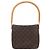 Borsa a Spalla Louis Vuitton Looping MM Marrone