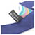 Sciarpa in seta multicolore Chanel AA7885 Blu navy  - vista 5