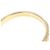 Anello stretto chiuso Tiffany & Co. Atlas X D'oro - vista 4
