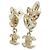 Orecchini a lobo Gold Chanel AB9606 D'oro - vista 2