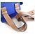 Borsa a tracolla media Loewe Paula's Hammock con coulisse Blu - vista 7