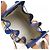 Borsa a tracolla media Loewe Paula's Hammock con coulisse Blu - vista 9