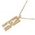 Collana Infinity Gucci in oro rosa D'oro - vista 3