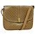 Céline Celine Vintage Macadam Canvas and Leather Beige