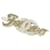 Barrette Chanel Oro e Cristallo D'oro