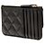 Monedero Matelassé Chanel Negro - vista 2