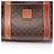 Céline Borsa Celine Macadam Marrone - vista 8