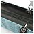 Borsa Christian Dior Lady Dior Cannage Blu Verde Crudo - vista 10