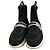 Sneakers alte Prada in tessuto nero