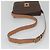 Céline Celine Vintage Macadam Circle Logo Canvas and Leather Marron - vue 7