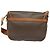 Céline Celine Vintage Macadam Canvas and Leather Marron - vue 2