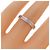 Tiffany & Co Tiffany Flacher Ring aus Platin 950 Silber - Ansicht 5