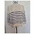Autre Marque Nina Kendosa Gestreifter Strickpullover - Beige & Marineblau - Ansicht 3