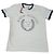 T-shirt in cotone bianca Valentino Maison Logo Bianco