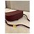 Dior Borsa a tracolla in pelle bordeaux Bordò - vista 4