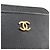 Monedero Chanel en piel de cabra negro - vista 3