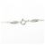 Elsa Peretti Collana By the Yard di Tiffany & Co. in Argento 925 con Diamante - vista 5