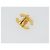 Orecchini CHANEL metallo Gold Tone CC Auth 183505 - vista 10