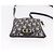 Bolsa de Ombro Christian Dior Trotter Canvas Montaigne Navy Gold Auth 182923A Dourado Azul marinho - vista 9