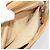 Borsa a Spalla GUCCI Micro GG Supreme PVC Beige Oro Auth 184524 D'oro - vista 21