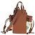 LOEWE Anagram Mini Hammock Drawstring Bag Leather 2way Brown Auth 181940SM Marrone - vista 13