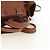 LOEWE Anagram Mini Hammock Drawstring Bag Leather 2way Brown Auth 181940SM Marrone - vista 7