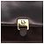 Borsa a tracolla Christian Dior in pelle marrone oro Auth 183849 D'oro - vista 15