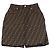 FENDI Zucca Canvas Rock Schwarz Braun Authentisch 178913A