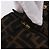 FENDI Zucca Canvas Rock Schwarz Braun Authentisch 178913A - Ansicht 5