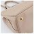 Saffiano Borsa PRADA in pelle Safiano 2 modi Beige Oro Auth 183886A D'oro - vista 18