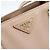 Saffiano Borsa PRADA in pelle Safiano 2 modi Beige Oro Auth 183886A D'oro - vista 19