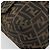 FENDI Zucca Canvas Mamma Baguette Shoulder Bag Marrone Nero Autentica 180861A - vista 11