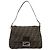 FENDI Zucca Canvas Mamma Baguette Shoulder Bag Marrone Nero Autentica 180861A - vista 2