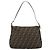 FENDI Zucca Canvas Mamma Baguette Shoulder Bag Marrone Nero Autentica 180861A - vista 3